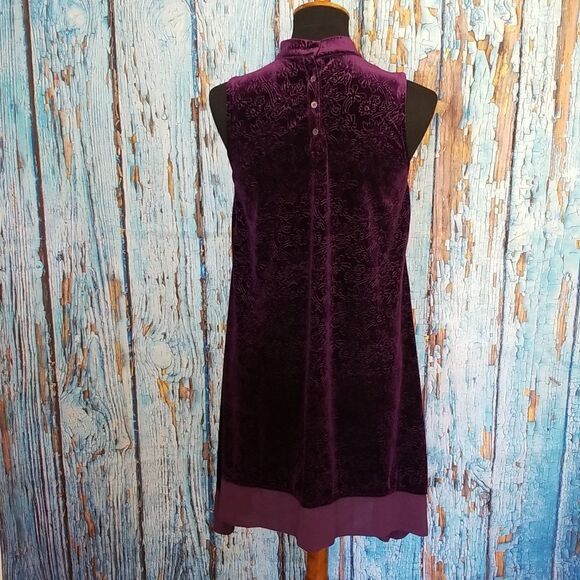 Altar'd State Embossed Velour Dress - Picture 10 of 15